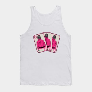 Squid Game Guards Aces Tank Top